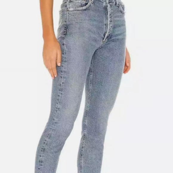 Agolde High Rise Nico Skinny Jeans - Picture 2 of 10